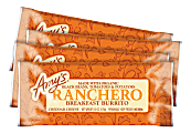 Amy's Ranchero Breakfast Burritos With Cheddar Cheese, 6 Oz, Pack Of 4 Burritos 1 thumbnail image