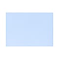 LUX Flat Cards, A2, 4 1/4" x 5 1/2", Baby Blue, Pack Of 500