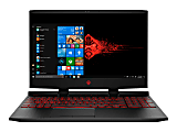 OMEN by HP 15-dc1010nr - Core i7 9750H / 2.6 GHz - Win 10 Home 64-bit - 8 GB RAM - 256 GB SSD NVMe -&nbsp;15.6" IPS 1920 x 1080 (Full HD) - GF GTX 1650 / UHD Graphics 630