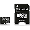 Transcend 64 GB Class 10/UHS-I microSDXC - 400x Memory Speed - Lifetime Warranty