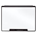 Quartet® Cubicle Motion Dry-Erase Whiteboard, 36" x 24", Aluminum Frame With Black Finish