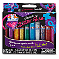 Elmer's® Glitter Glue, 0.36 Oz, Assorted Colors, Set Of 10