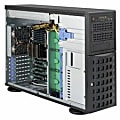 Supermicro A+ Server 4022G-6F Barebone System - 4U Tower - AMD - Socket G34 LGA-1944 - 2 x Processor Support - Black - 256 GB DDR3 SDRAM DDR3-1333/PC3-10600 Maximum RAM Support - Serial ATA, Serial Attached SCSI (SAS) RAID Supported Controller 1 thumbnail image