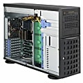 Supermicro A+ Server 4022G-6F Barebone System - 4U Tower - AMD - Socket G34 LGA-1944 - 2 x Processor Support - Black - 256 GB DDR3 SDRAM DDR3-1333/PC3-10600 Maximum RAM Support - Serial ATA, Serial Attached SCSI (SAS) RAID Supported Controller