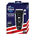 Barbasol Men's Rechargeable Foil Shaver With Pop-Up Trimmer, 9', Black 1 thumbnail image