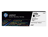 HP 312X High-Yield Black Toner Cartridges, Pack Of 2, CF380XD