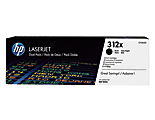 HP 312X Black High Yield Toner Cartridges, Pack Of 2, CF380XD 1 thumbnail image