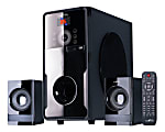 BeFree Sound BFS-50 2.1-Channel Bluetooth® Surround Sound Speaker System, 14-3/4"H x 14-1/2"W x 12"D, Black, 99595508M