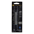 Cross® Mini Ballpoint Pen Refills, Medium Point, 0.8 mm, Blue Ink, Pack Of 2 1 thumbnail image