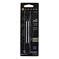 Cross® Mini Ballpoint Pen Refills, Medium Point, 0.8 mm, Blue Ink, Pack Of 2 1 thumbnail image