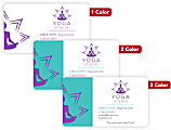 1, 2 Or 3 Color Custom Printed Labels And Stickers, Rectangle, 2" x 3-1/2", Box Of 250