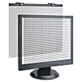 Business Source LCD Privacy/Antiglare Filter Black - For 17"LCD Monitor - Tempered Glass, Acrylic - Anti-glare - 1 Pack 1 thumbnail image