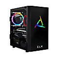 CLX SET TGMSETRTM1610BM Gaming Desktop PC, AMD Ryzen 5, 16GB Memory, 2TB Hard Drive/500GB Solid State Drive, Windows® 10 Home 1 thumbnail image