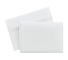 Masterpiece Studios Note Cards, Triple Embossed, 4 7/8" x 6 3/4", White, Pack Of 50