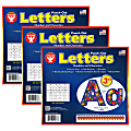 Hygloss Punch-Out Letters, Flower Pots, 350 Pieces Per Pack, Set Of 3 Packs 1 thumbnail image