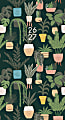 2026-2027 Willow Creek Press 2-Year Monthly Checkbook/Calendar, 3-1/2" x 6-1/2", Cactus, January 2026 To December 2027, 57629 1 thumbnail image