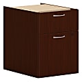 HON Mod HLPLPHBF Pedestal - 15" x 20"20" - 2 x Box, File Drawer(s) - Finish: Traditional Mahogany