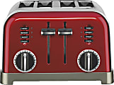 Cuisinart Classic 4-Slice Toaster, Metallic Red