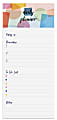 Office Depot® Brand Undated Daily Planner List Pad, 4" x 9", Tangy Terrazo 1 thumbnail image