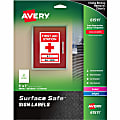 Avery® Surface Safe Sign Labels, 7" x 5", Rectangle, Pack Of 30 1 thumbnail image