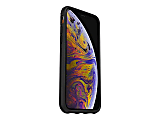 OtterBox Symmetry Series - Back cover for cell phone - polycarbonate, synthetic rubber - black - for Apple iPhone X, XS 1 thumbnail image