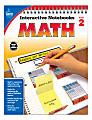 Carson-Dellosa Interactive Notebook For Math, Grade 2