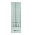 PaperCloud Time Card Rack, 50 Pockets, 27"H x 8.25"W x 1.4"D, Gray, PCTCR50 1 thumbnail image