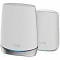 Netgear Orbi RBK652S Wi-Fi 6 IEEE 802.11ax Ethernet Wireless Router - Tri Band - 2.40 GHz ISM Band - 5 GHz UNII Band - RBK652S100NAS 1 thumbnail image