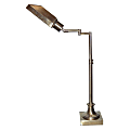 DSI Square-Dome-Shade Desk Lamp, Antique Brass 1 thumbnail image