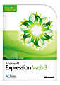 Microsoft® Expression® Web 3.0, Upgrade Version, Traditional Disc