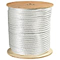 Office Depot® Brand Solid Braided Nylon Rope, 3,900 Lb, 1/2" x 500', White