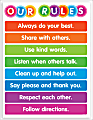 Color Your Classroom Chart, Our Rules, 17" x 22", Multicolor, Grades Pre-K - 6