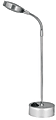 Realspace™ Adjustable LED Task Lamp, Adjustable, 11-1/2"H, Brushed Nickel