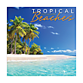TF Publishing Scenic Monthly Mini Wall Calendar, 7" x 7", Tropical Beaches, January To December 2022