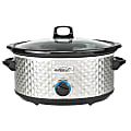 Brentwood Select 7-Quart Slow Cooker, Silver 1 thumbnail image