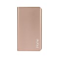 iHome Aluminum Ultra-Slim USB Battery Pack, 6000mAh Capacity, Rose Gold