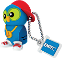 EMTEC DJ Owl USB 2.0 Flash Drive, 8GB
