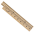 Learning Resources® Wood Meter Sticks, Brown, Pack Of 4