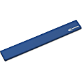 Innovera Wrist Rest - Solid Color - Blue - Synthetic Rubber, Natural Rubber - Anti-skid