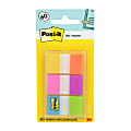 Post-it® Flags, 1" x 1 7/10", Assorted Electric Glow Colors, Pack Of 60 Flags 1 thumbnail image