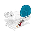 Better Houseware Jr. Folding Dish Rack, 12-1/2”H x 13-3/4”W x 10-3/4”D, White 1 thumbnail image