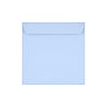 LUX Square Envelopes, 7 1/2" x 7 1/2", Peel & Press Closure, Baby Blue, Pack Of 1,000