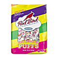 Red Bird Assorted Candy Puffs, 240 Individually Wrapped Pieces, 48-Oz Bag