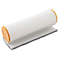 Iceberg Plastic Whiteboard Eraser - 5" Length - Ergonomic Design, Comfortable Grip - Silver - Plastic - 1Each