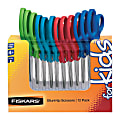 Fiskars® Scissors For Kids, Grades PreK-2nd, 5", Blunt, Pack Of 12
