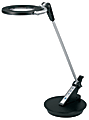 Realspace™ LED Touch Lamp, Adjustable Height, 21-1/2"H, Black 1 thumbnail image