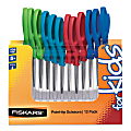 Fiskars® Scissors For Kids, Grades K-5, 5" Pointed, Assorted Colors, Pack Of 12