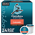 Caribou Coffee® Single-Serve Coffee K-Cup®, Caramel Hideaway, Carton Of 24 1 thumbnail image
