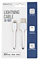 Vivitar Lightning To USB-A Cable, 10', White, NIL1010-WHT-STK-24 1 thumbnail image