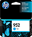 HP 952 Cyan Ink Cartridge, L0S49AN